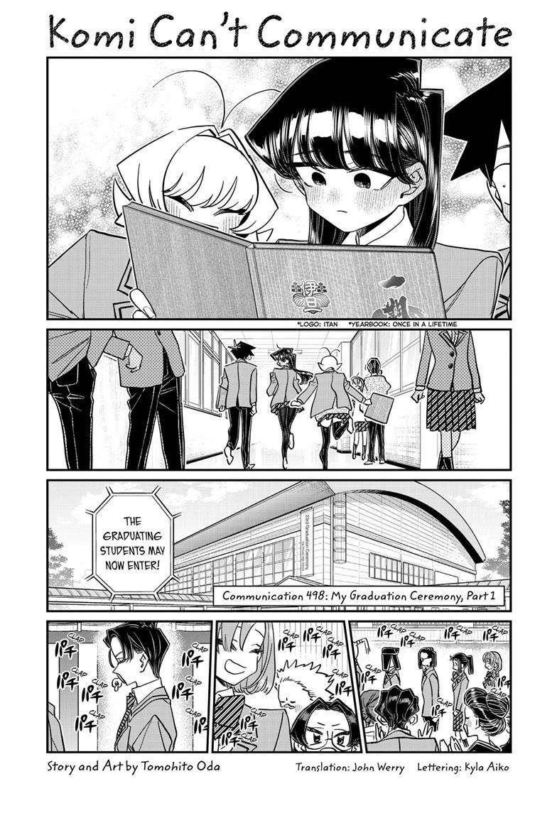 Komi Can’t Communicate, Chapter 498 image 01